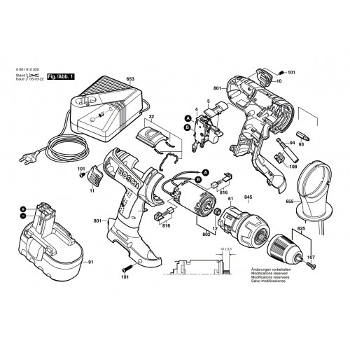 Запчасти для шуруповерта Bosch GSR 18VE-2